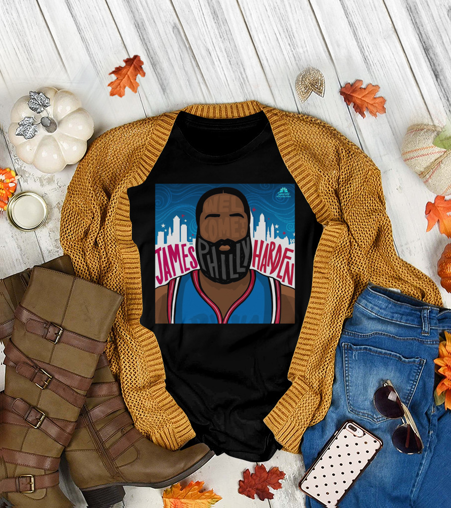 Welcome James Harden to Philly Skyline T-Shirt