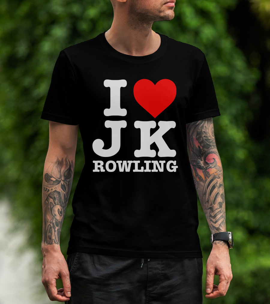 Punished Catboy Mete I Love JK Rowling Heart T-Shirt