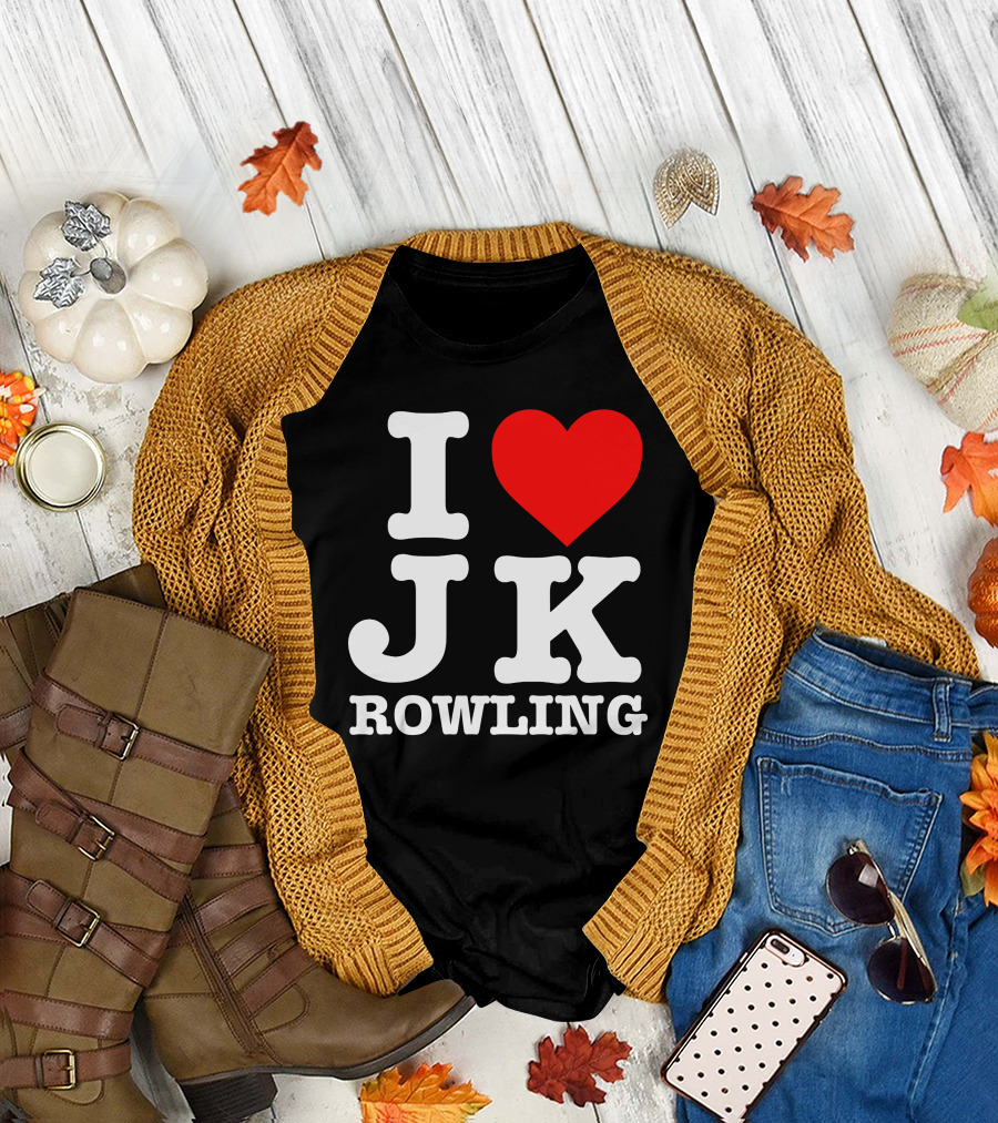 Punished Catboy Mete I Love JK Rowling Heart T-Shirt