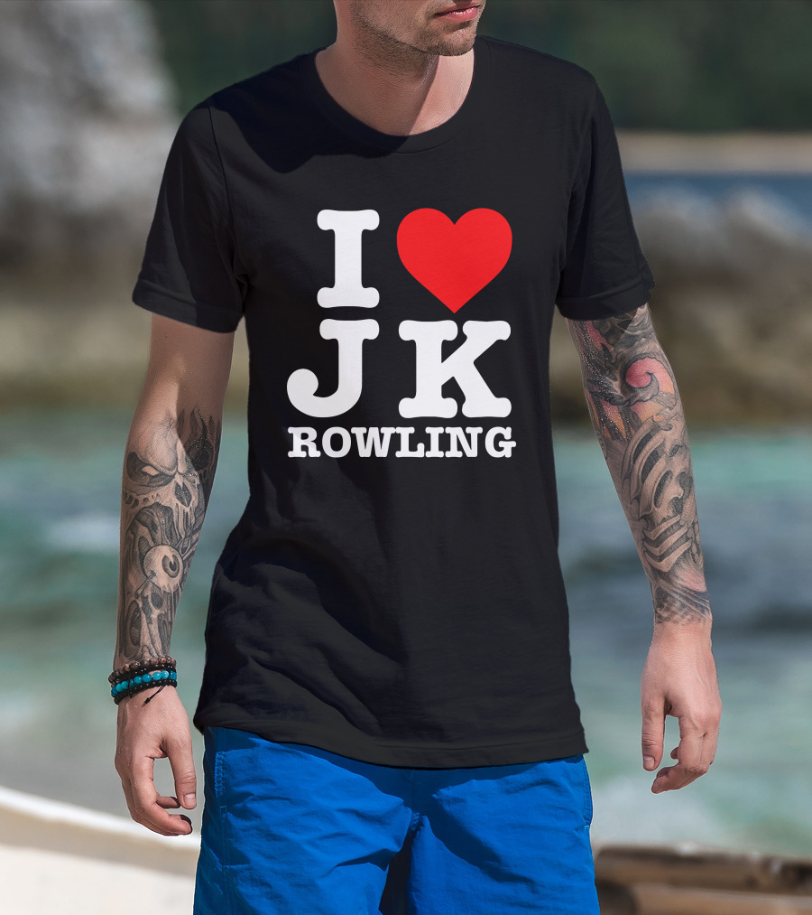 Punished Catboy Mete I Love JK Rowling Heart T-Shirt