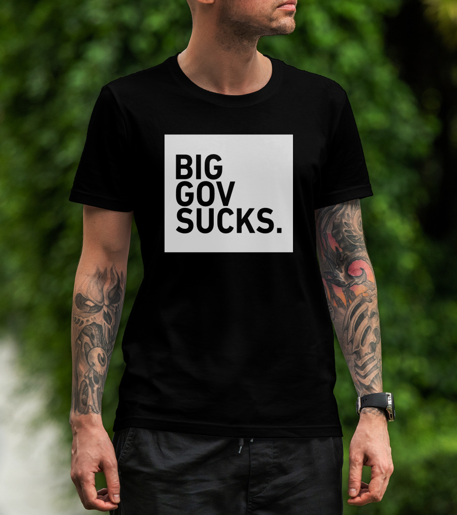 TPUSA Big Gov Sucks T-Shirt
