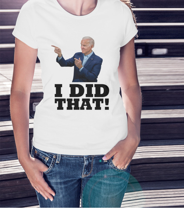 I Did That Jb Pointing Gesture T-Shirt