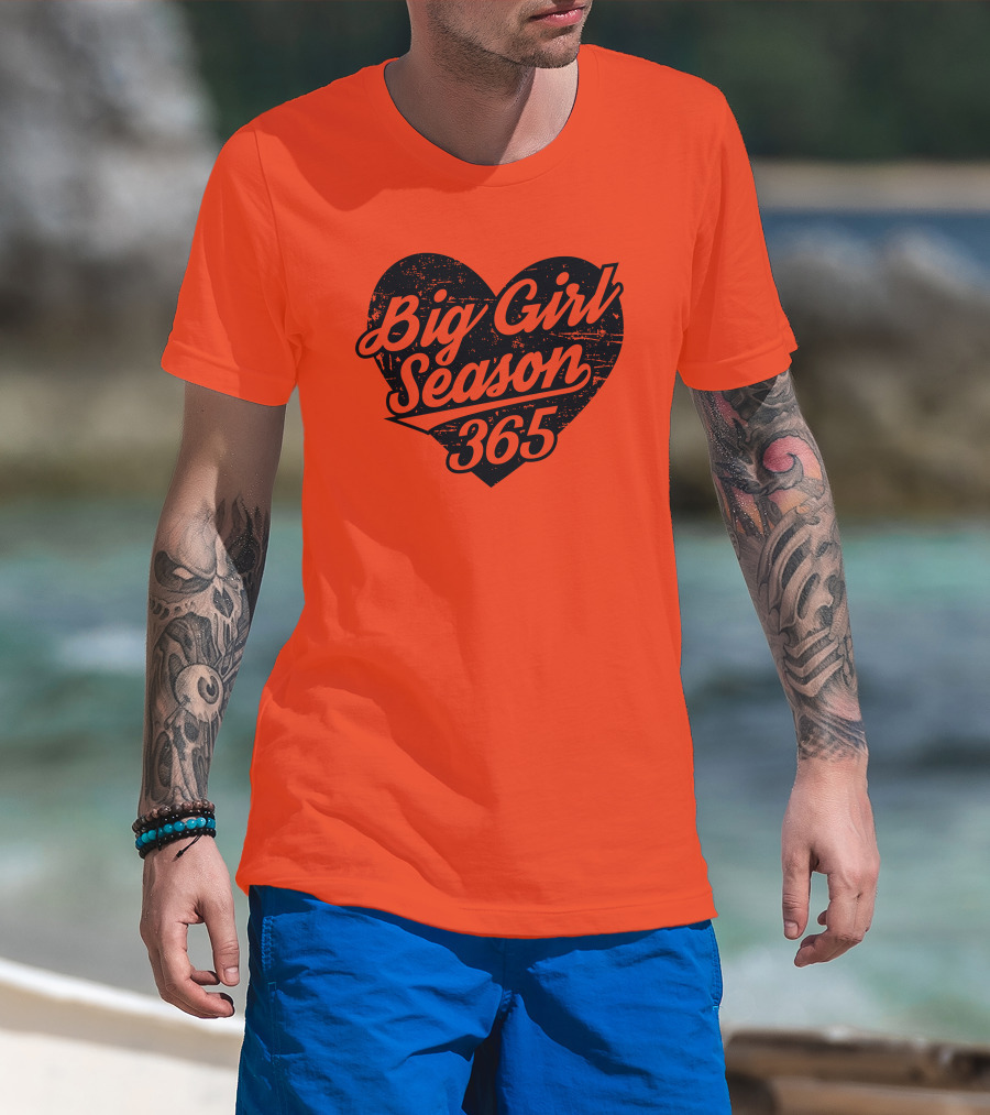 Big Girl Season 365 Heart T-Shirt