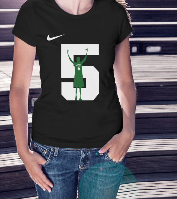 Kevin Garnett 5 Celtics NBC Sports Boston Honor T-Shirt