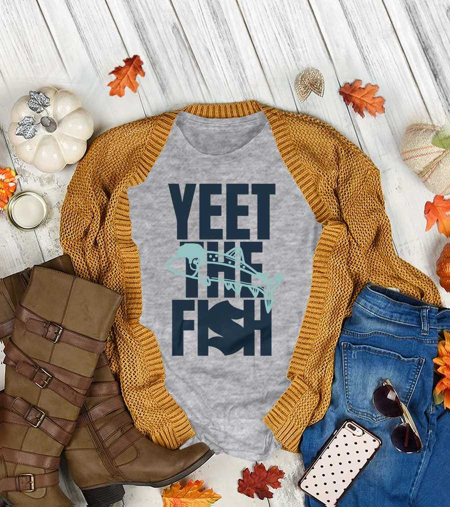 Seattle’s Best Kraken Podcast Yeet The Fish Release The Show T-Shirt