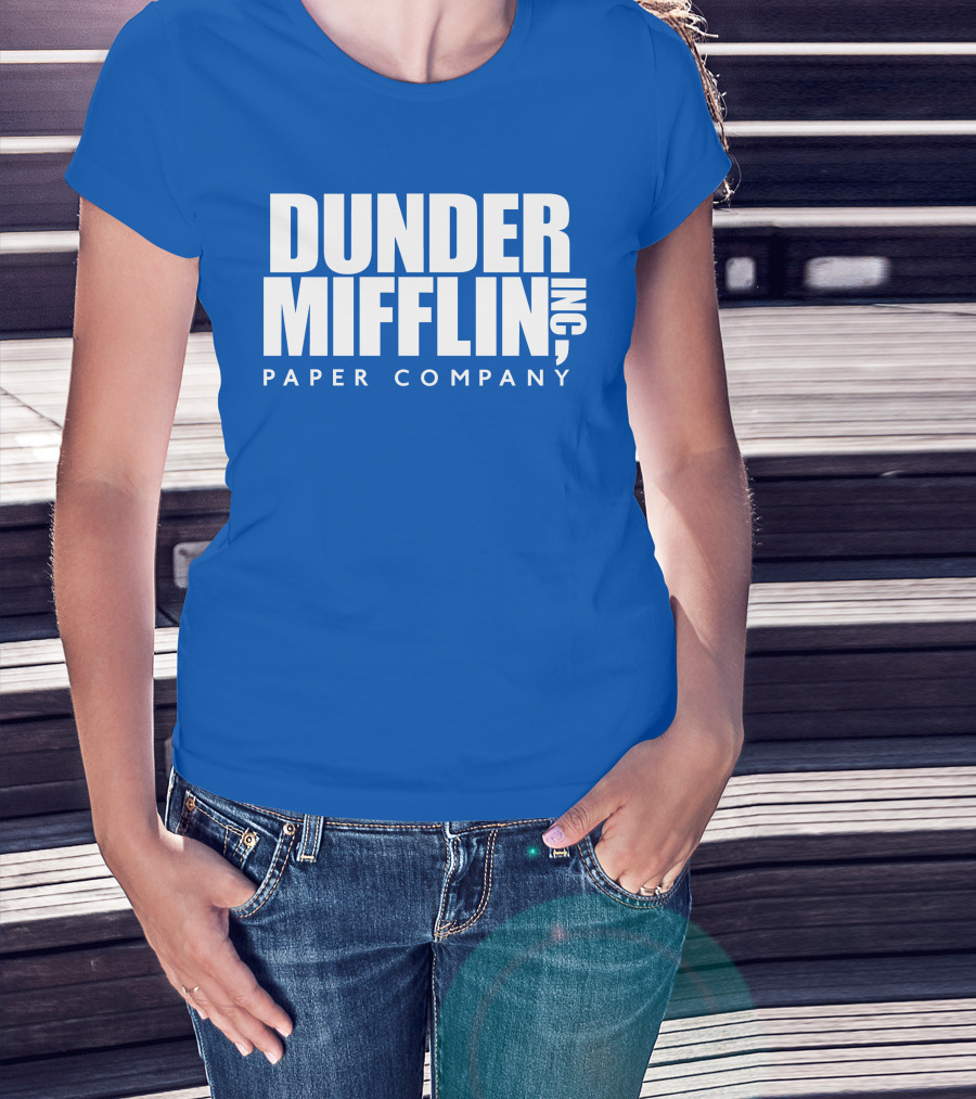Rainnwilson Dunder Mifflin Inc Paper Company T-Shirt