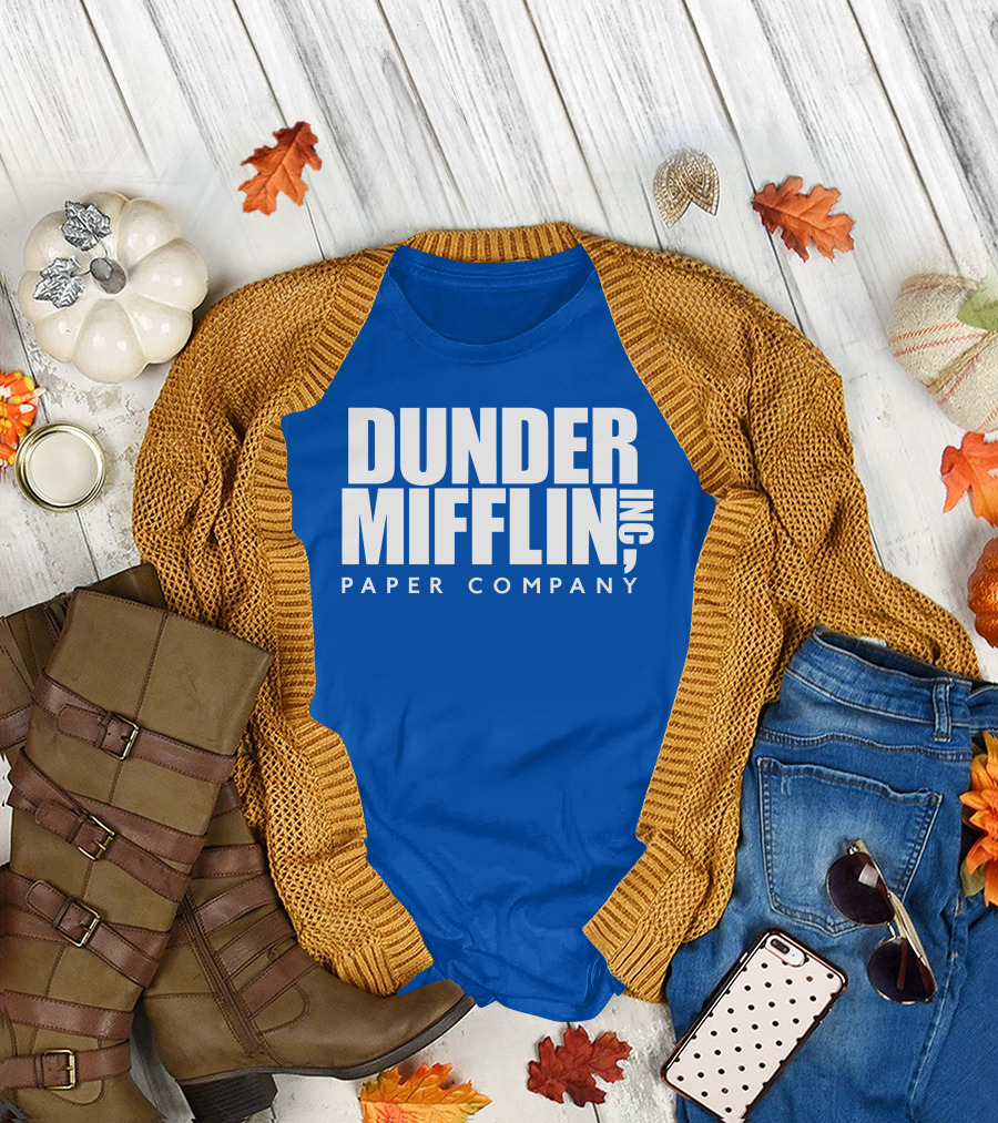 Rainnwilson Dunder Mifflin Inc Paper Company T-Shirt