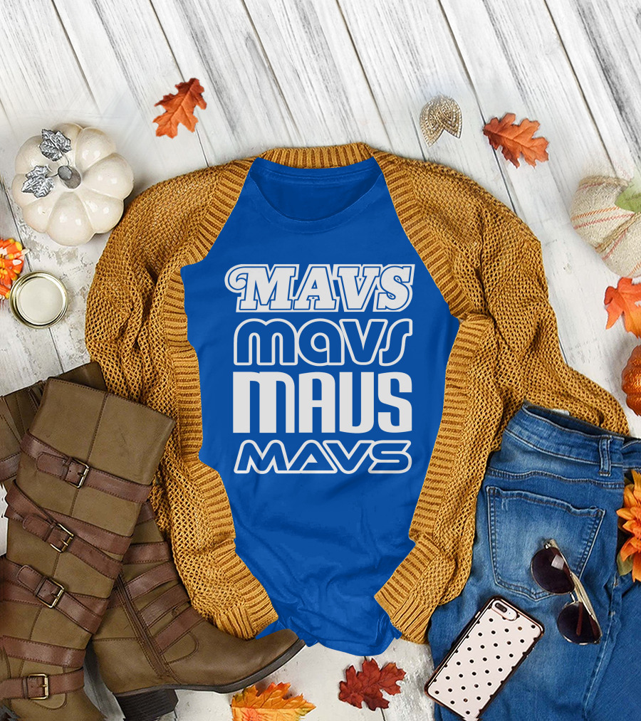 Fan Appreciation Night Mavs Mffl Brad Townsend Mavs Home Game 36 Mavs Typography T-Shirt