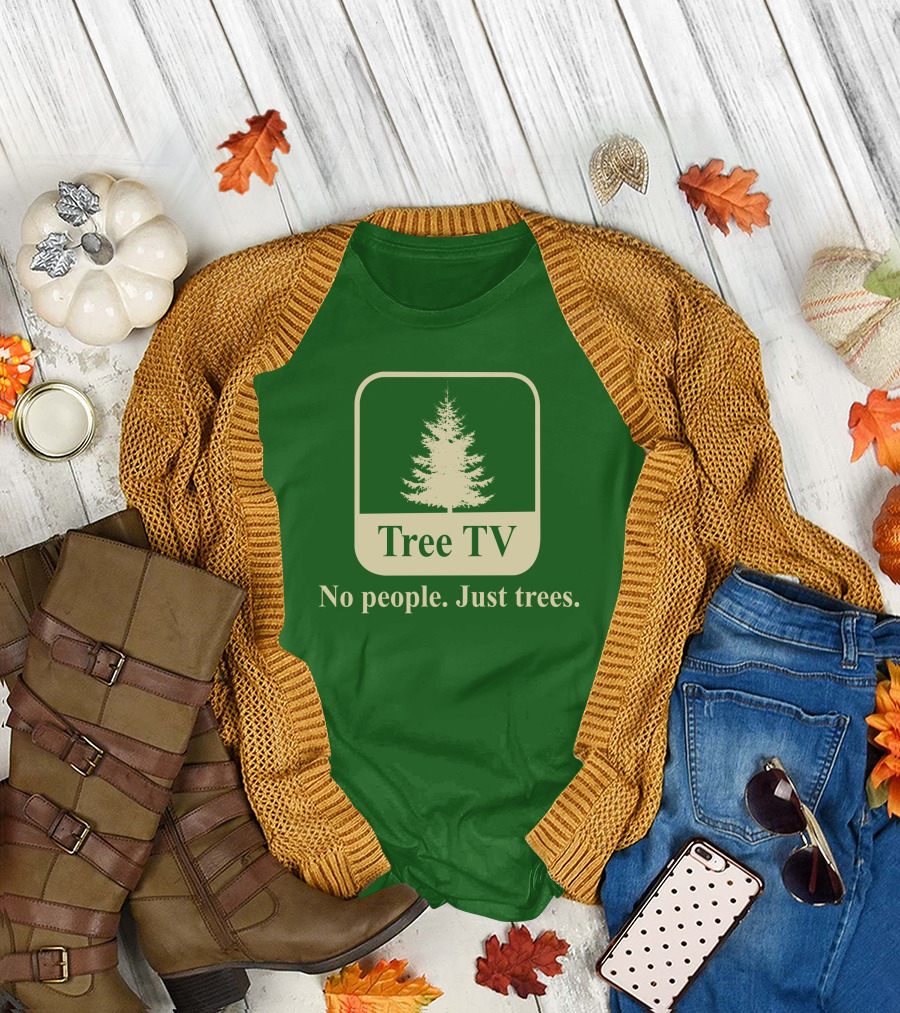 Joe Pera Tree TV No People Just Trees T-Shirt