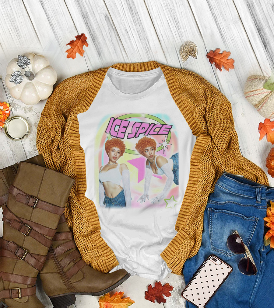 Ice Spice Retro Aesthetic Aljazeera300 T-Shirt