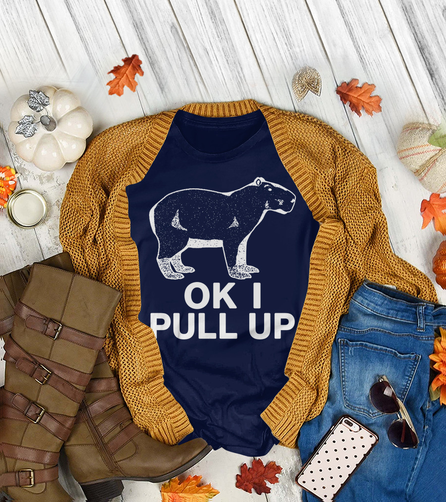 Capybara Ok I Pull Up T-Shirt