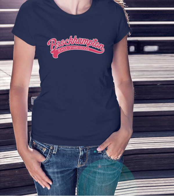 Brockhampton School Of Hard Knocks Retro Script T-Shirt