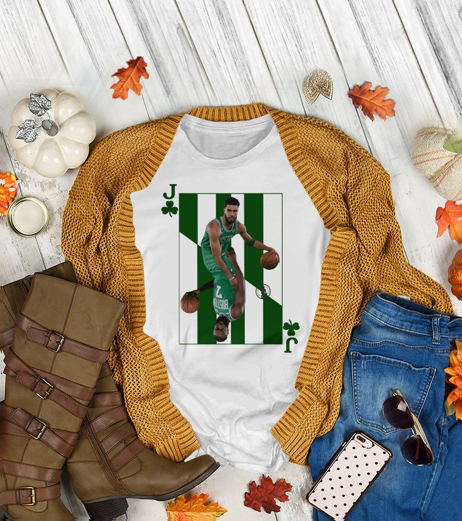 Pepito Brogdon Jays Brown Bleed Green Celtics Playing Card T-Shirt