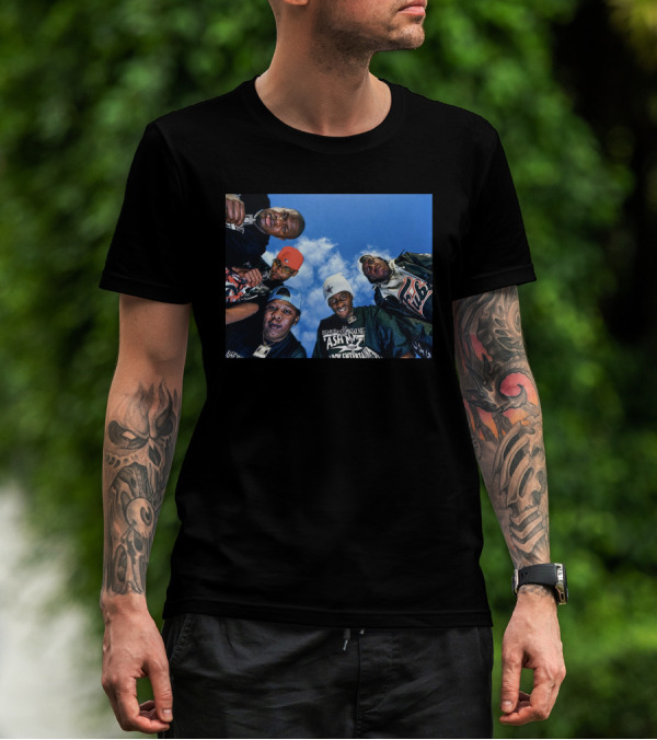 Rare Auxgod Cash Money Millionaires 1999 Iconic Group Photo T-Shirt