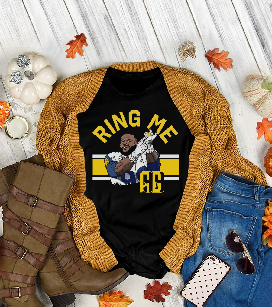 Aaron Donald Ring Me Football Icon AD T-Shirt
