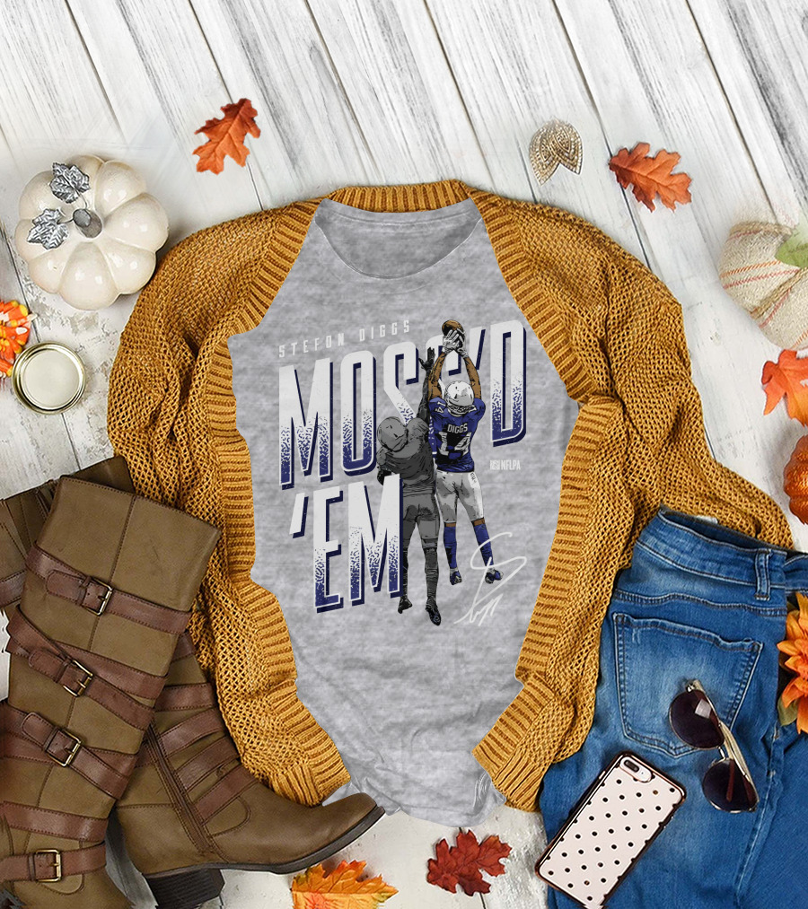 Stefon Diggs Moss'd 'Em NFLPA T-Shirt