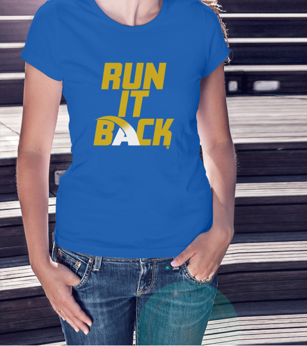 Run It Back Los Angeles Football Fan Merchandise T-Shirt
