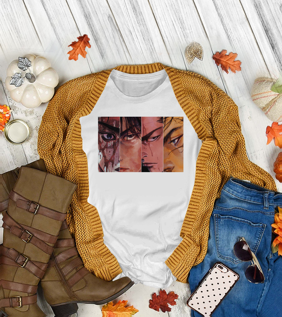 Vagabond Miyamoto Musashi Sasaki Takehiko Inoue Manga T-Shirt