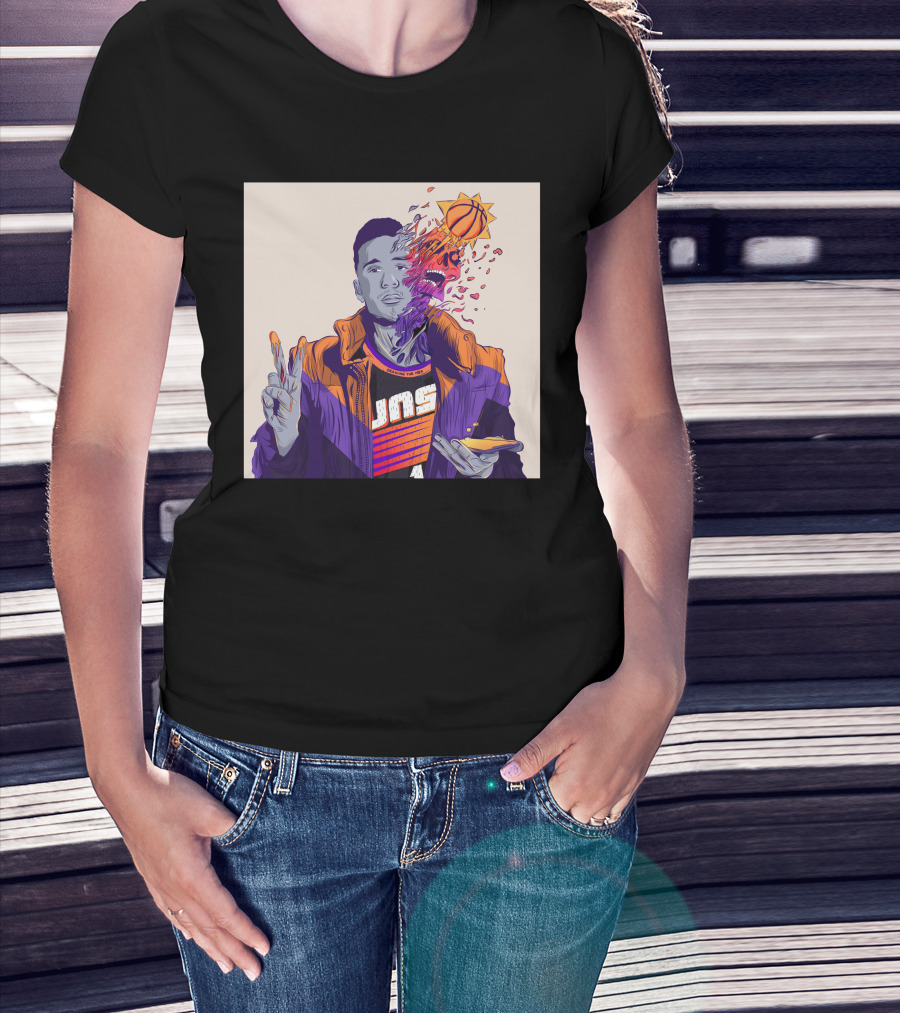 Dangerous Devin Booker Suns Basketball Explosion T-Shirt