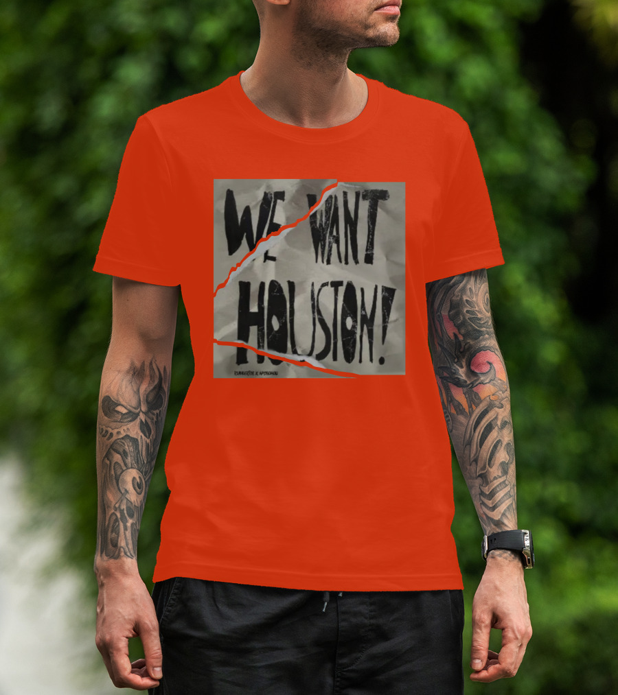 We Want Houston Everpress X Aphonikku T-Shirt