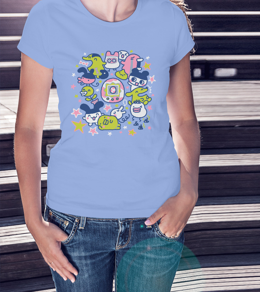 Tamagotchi Eggcellent Friends Adventure T-Shirt