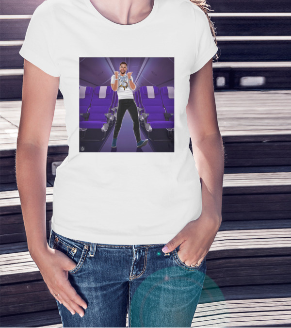 Kirko And The Vikings Airplane T-Shirt