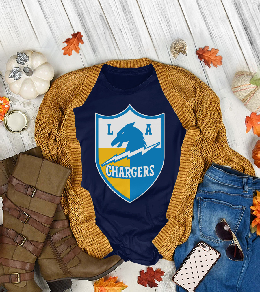Los Angeles Chargers LA Shield Chargers Vintage T-Shirt