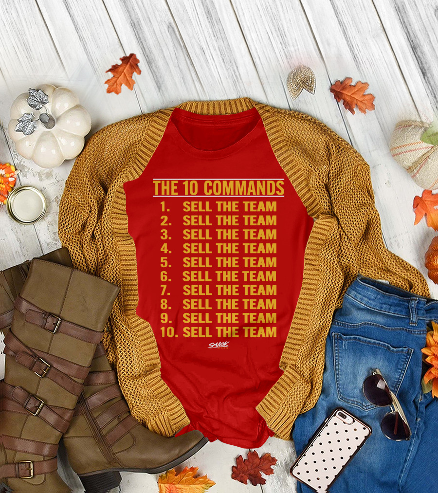 The 10 Commands Sell The Team Smack T-Shirt