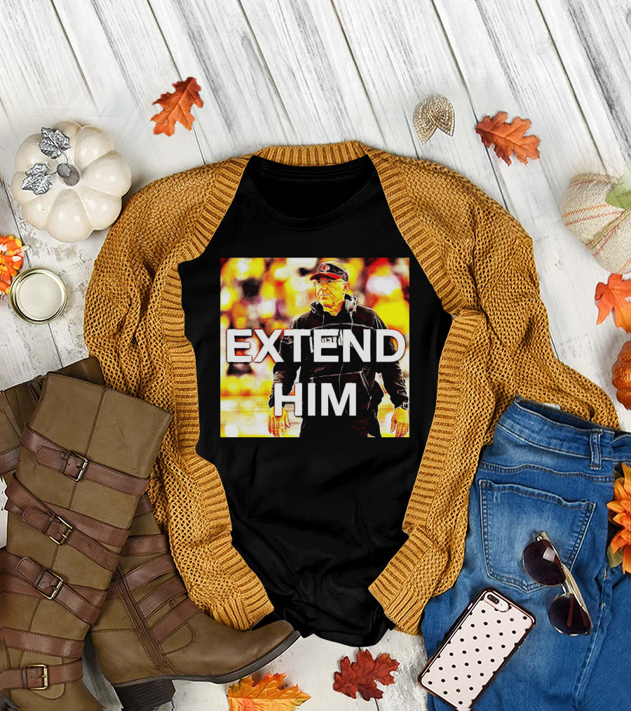 EXTEND HIM Coach with Headset and Red Cap T-Shirt