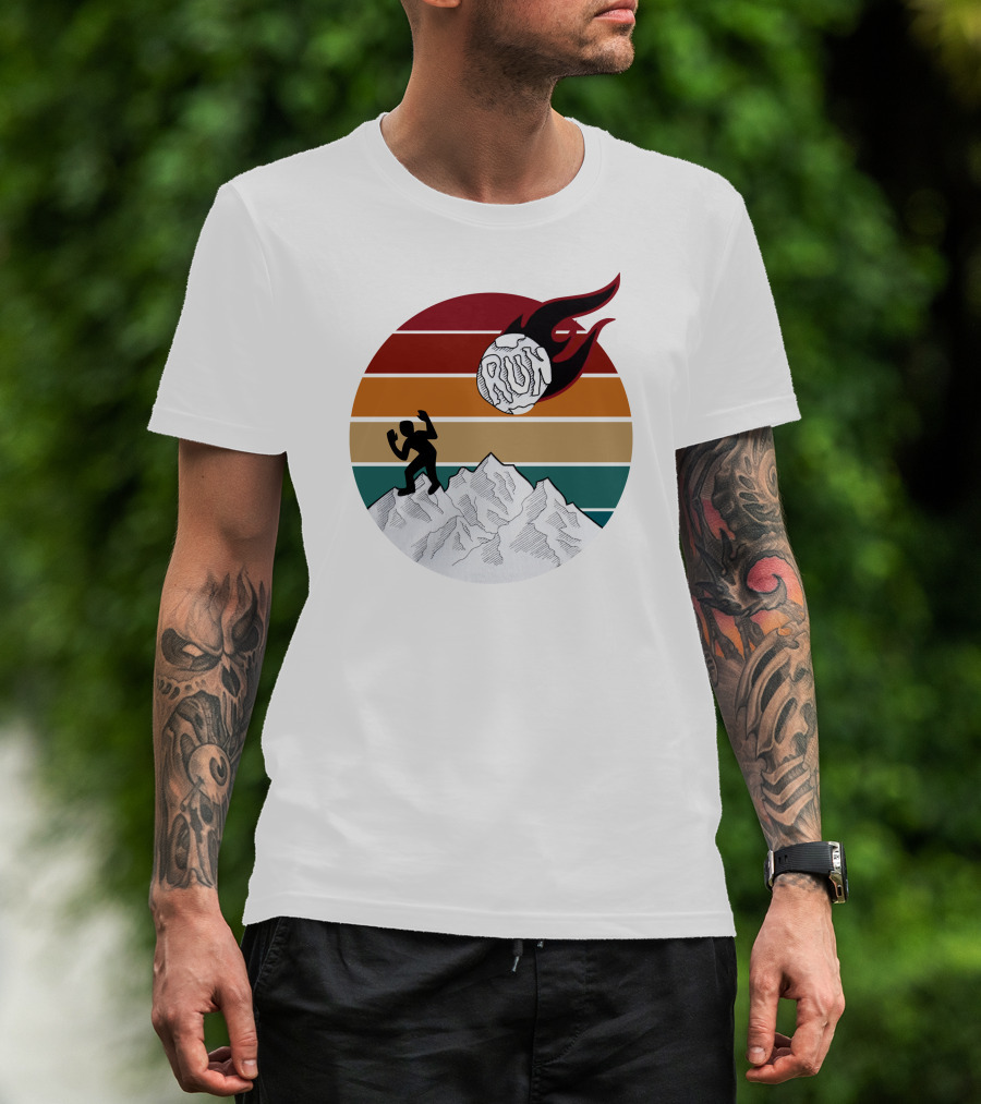 Let's Game It Out Run Meteor Mountain Adventure T-Shirt
