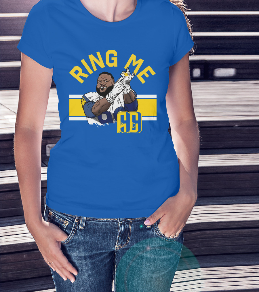 Ring Me Aaron Donald 99 Football Champion Player T-Shirt