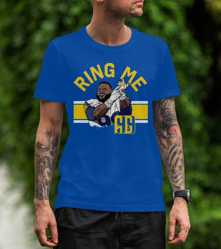 Ring Me Aaron Donald 99 Football Champion Player T-Shirt