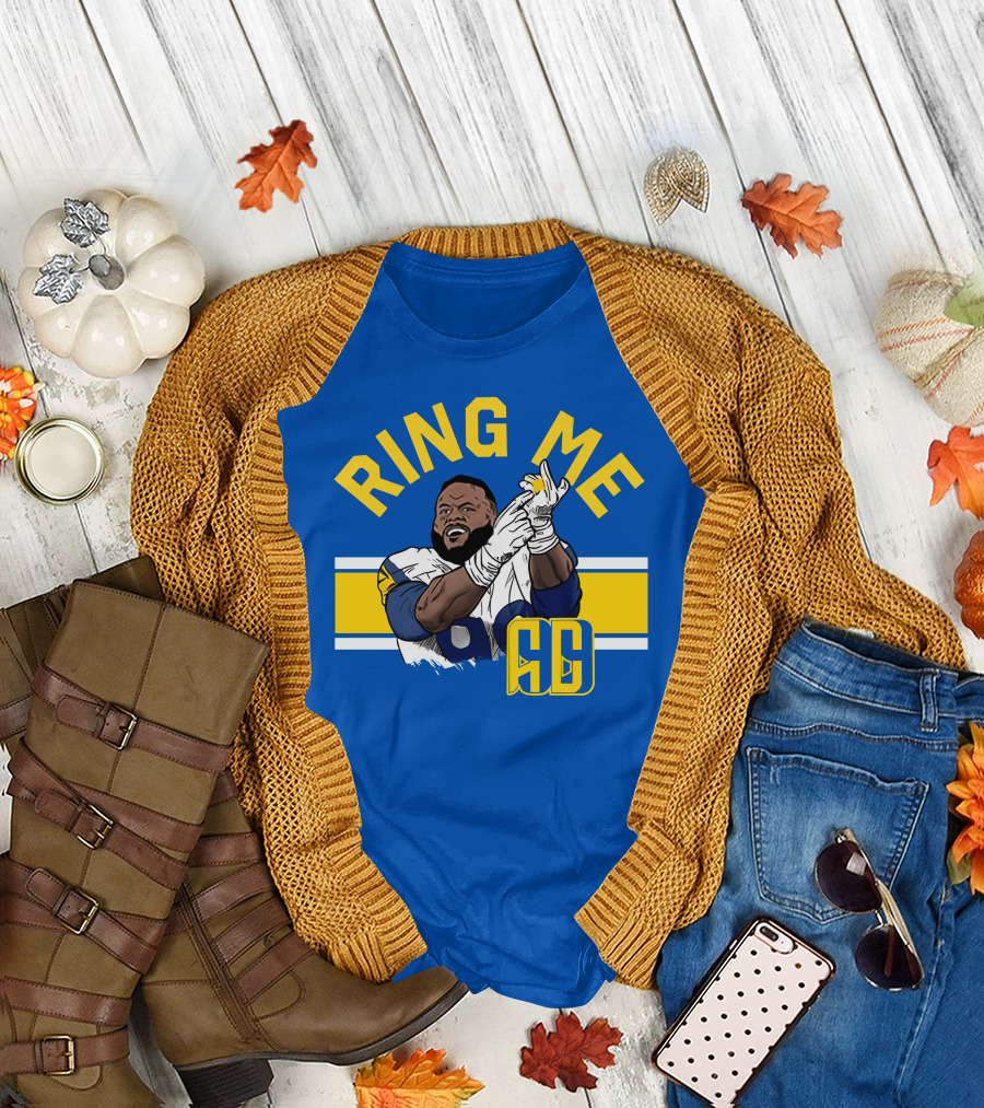 Ring Me Aaron Donald 99 Football Champion Player T-Shirt