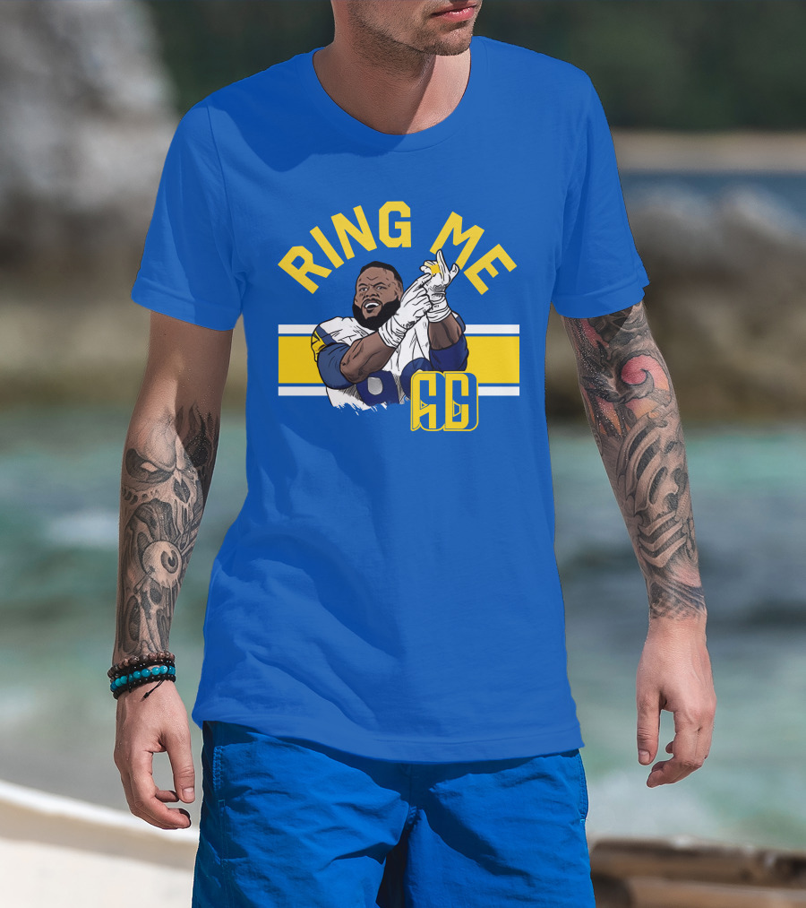 Ring Me Aaron Donald 99 Football Champion Player T-Shirt