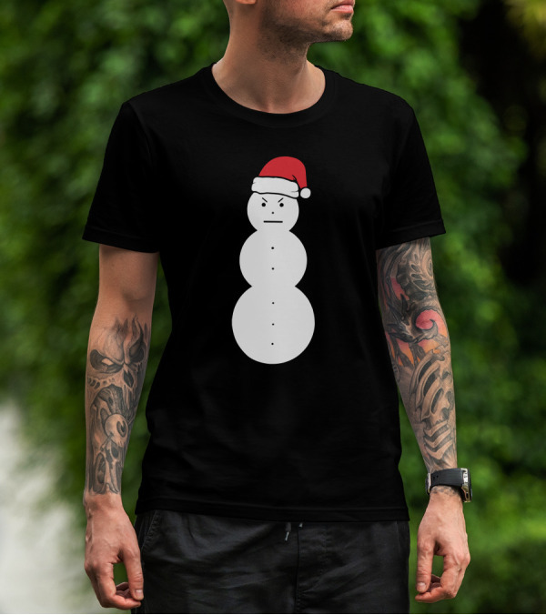 Young Jeezy Can't Ban The Snowman Santa Hat T-Shirt