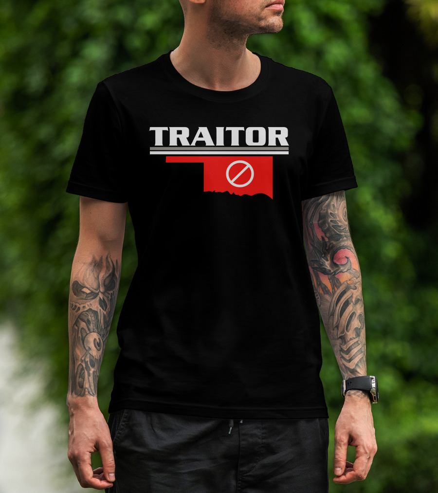 Traitor Oklahoma Map T-Shirt