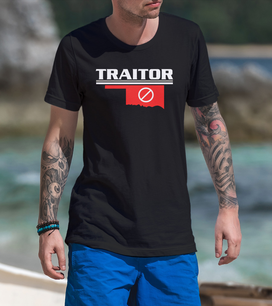 Traitor Oklahoma Map T-Shirt