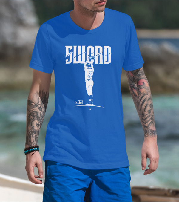 Bauer Sword Baseball Pitcher 27 T-Shirt