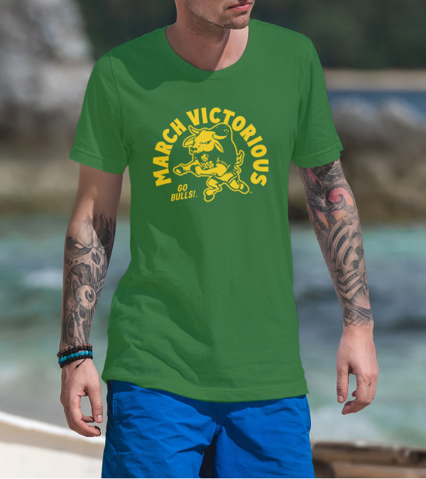 March Victorious USF Go Bulls T-Shirt