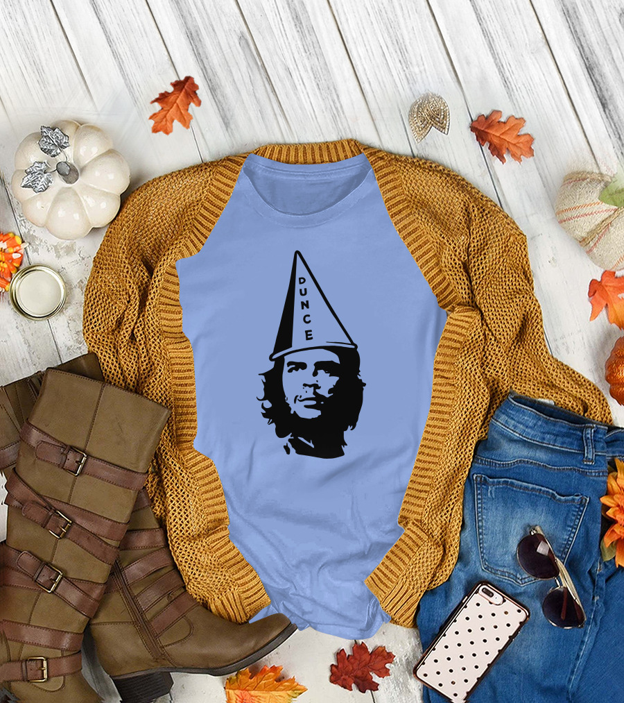 Socialism Is For Dunces Che Guevara Dunce Cap T-Shirt