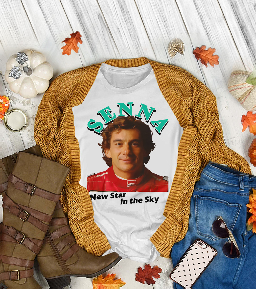 Senna New Star In The Sky Formula T-Shirt