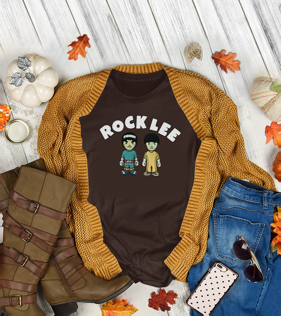 Rock Lee Chenille Martial Arts Duo T-Shirt