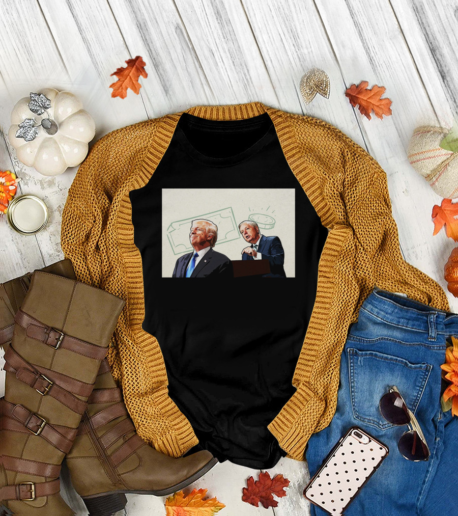 Lindsey Graham Pleads for Donations with Financial T-Shirt