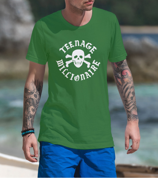 Teenage Millionaire Skull And Crossbones Classic T-Shirt