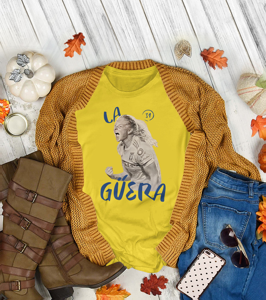 La Güera 31 Tigres Soccer T-Shirt