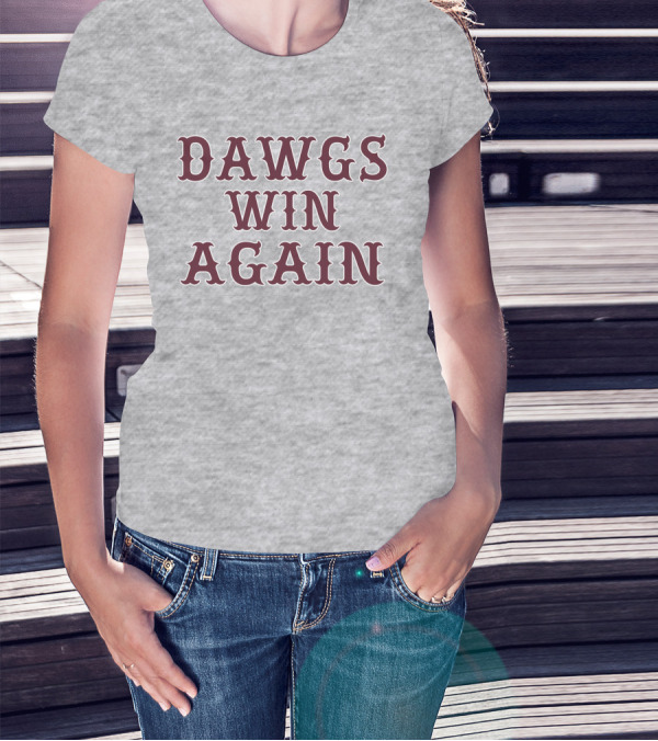 Noah Mashburn Dawgs Win Again T-Shirt