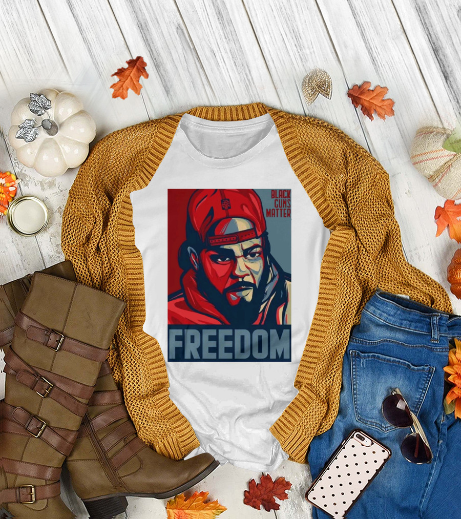 Black Guns Matter Freedom Bgm Collectible T-Shirt
