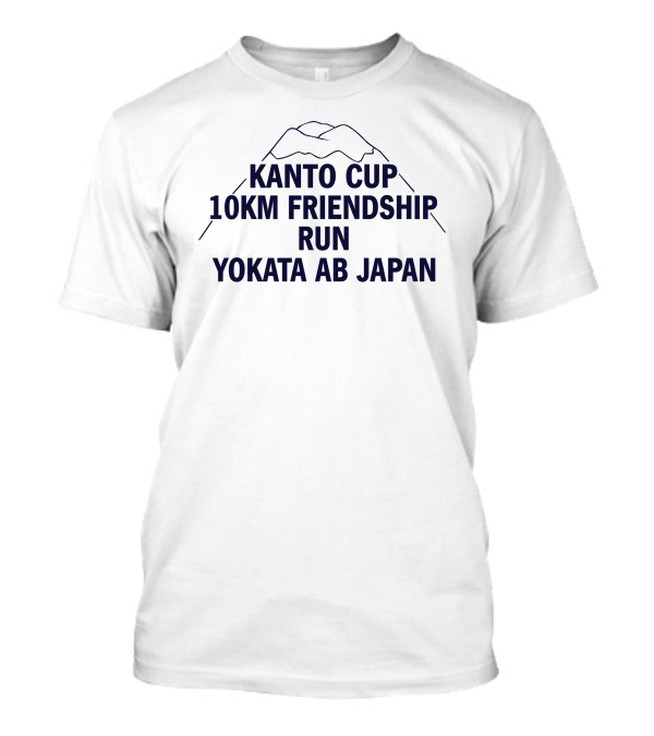 Kanto Cup 10Km Friendship Run Yokata Ab Japan Mountain T-Shirt