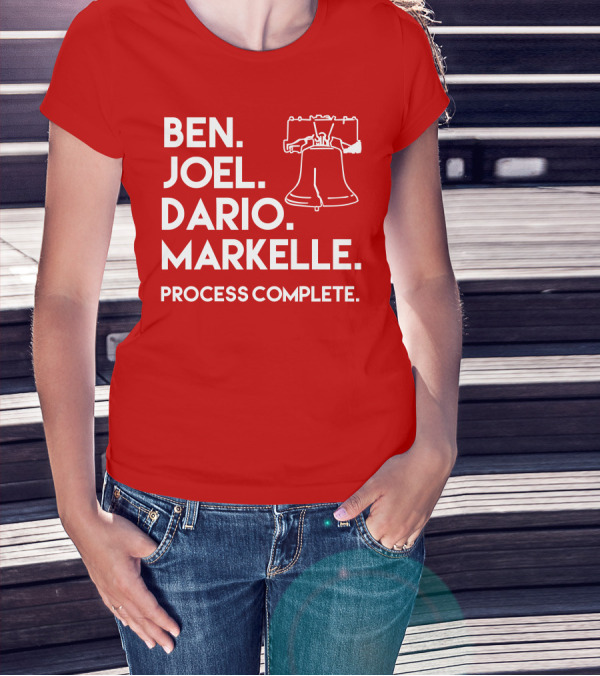 Ben Joel Dario Markelle Process Complete With Liberty Bell T-Shirt