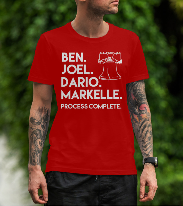 Ben Joel Dario Markelle Process Complete With Liberty Bell T-Shirt